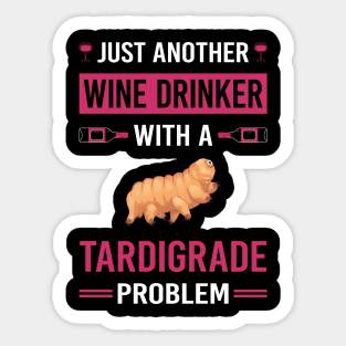 Wine Drinker Tardigrade Tardigrades Tardigrada Water Bear Bears Waterbear Moss Piglet Piglets Sticker